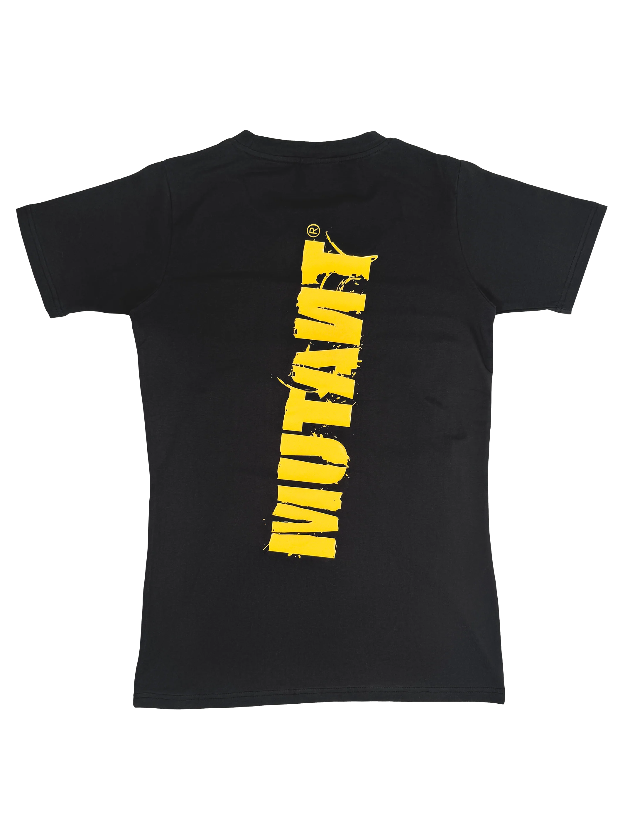 MUTANT® BORN HARDCORE WOMEN’S HARDLINE GYM T-SHIRT (BLACK) - Image 2